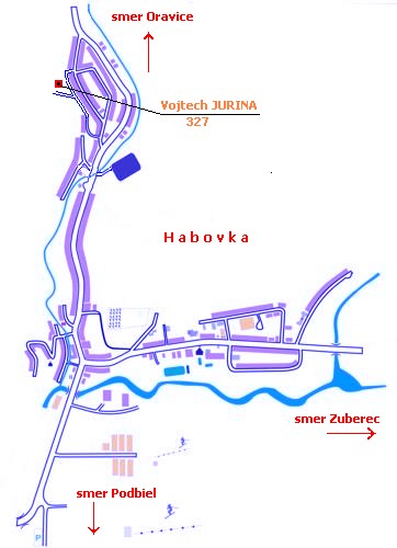 Mapa - Habovka
